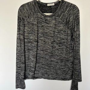 rag & bone black heather t-shirt